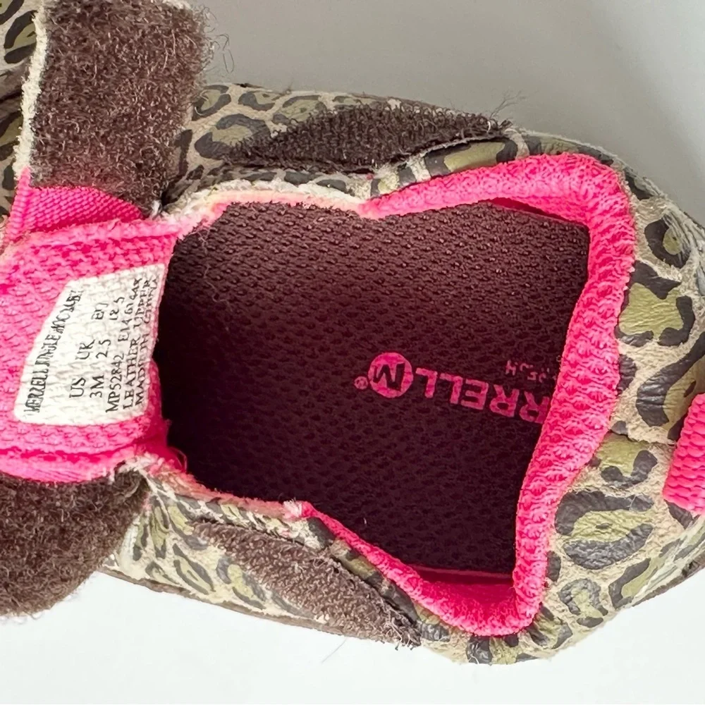 Merrell Cheetah Print Walking Shoes